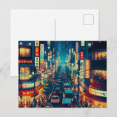 東京の運動中 シーズンポストカード (正面/裏面)