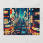 東京の運動中 シーズンポストカード (正面)