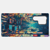 東京の運動中 SAMSUNG GALAXYケース (裏面横)