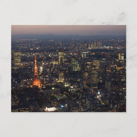 東京はがき東京タワー ポストカード (正面)