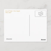 東京はがき ポストカード (裏面)