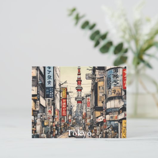 東京はがき(3) ポストカード (スタンド正面)