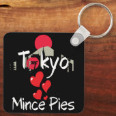 東京はミンチェパイの街並みが大好き キーホルダー (裏面)