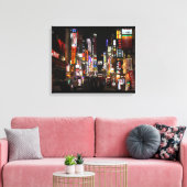 東京は夜の空 キャンバスプリント (インサイチュ (リビング))
