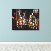 東京は夜の空 キャンバスプリント (インサイチュ (ウッドフロア))