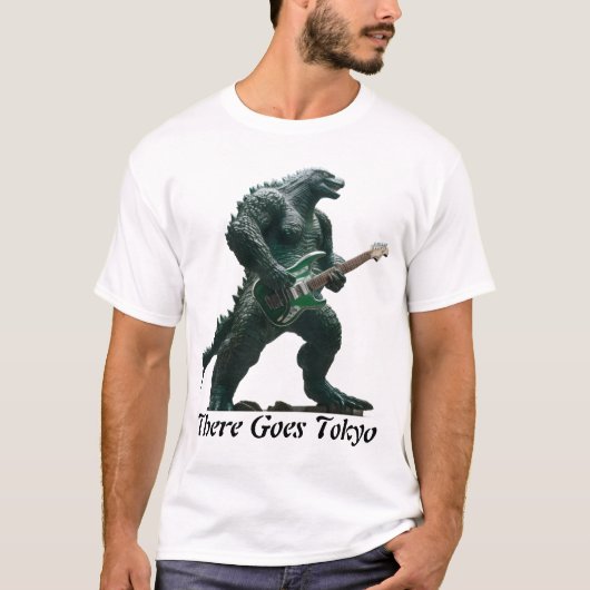 東京へ行く Tシャツ (正面)