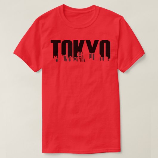 東京アジアスカイライン観光Tシャツ Tシャツ (デザイン正面)
