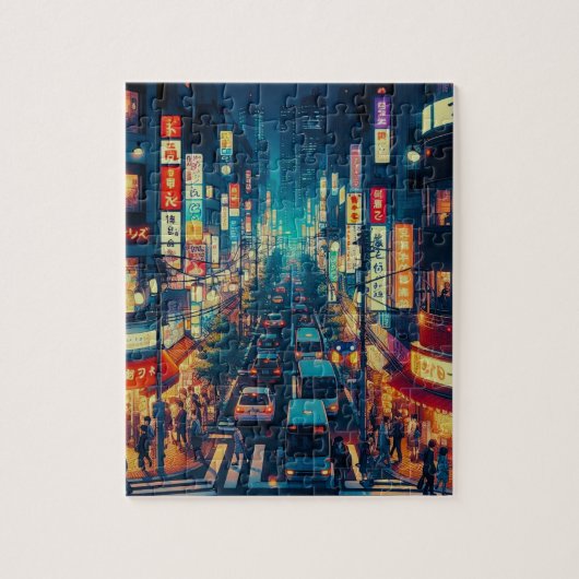 東京イン・モーション ジグソーパズル (縦)