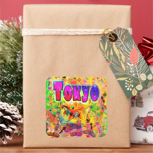 東京エポックアワー ステッカー (クリスマス)