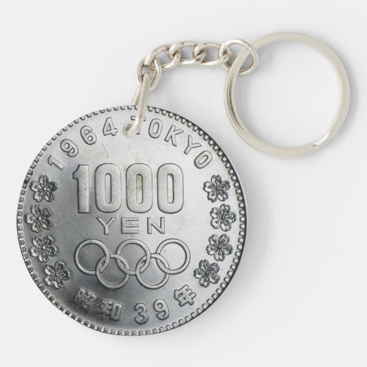 東京オリンピック1964 キーホルダー (裏面)