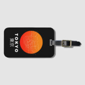 東京オレンジサブウェイアート ラゲッジタグ (正面横)