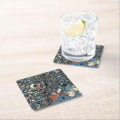 東京カラフルな地図 スクエアペーパーコースター (インサイチュ)