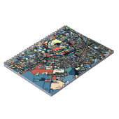 東京カラフルな地図 ノートブック (左側)