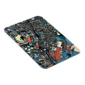 東京カラフルの地図 マグネット (右側)