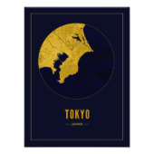 東京ゴールドマップ フォトプリント            (正面)