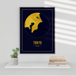東京ゴールドマップ フォトプリント           