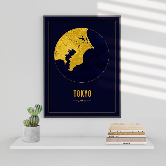 東京ゴールドマップ フォトプリント           