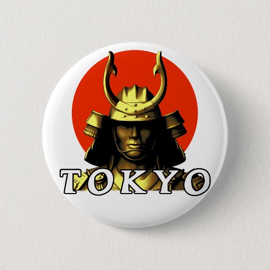 東京サムライジャパン 缶バッジ (正面)