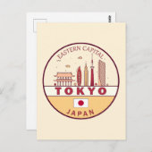東京シティスカイラインエンブレム ポストカード (正面/裏面)