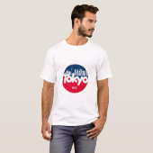 東京シティスカイライングラフィック Tシャツ (正面フル)