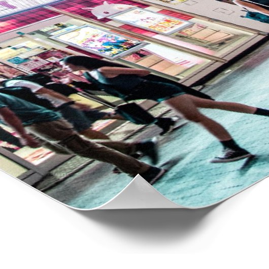 東京シティ – 日本 ポスター (角)