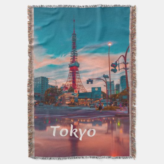 東京ジャパンシティスカイツリー スローブランケット (正面縦)