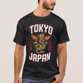 東京ジャパンドラゴン – アーバン通りスタイルティー Tシャツ