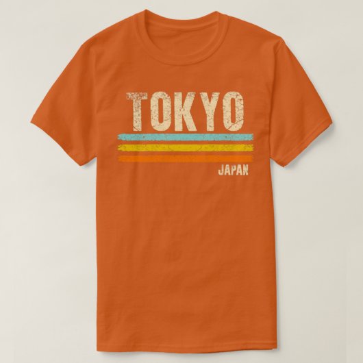 東京ジャパンレトロ Tシャツ (デザイン正面)