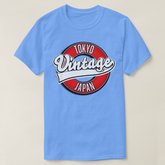 東京ジャパンヴィンテージスタイル Tシャツ (デザイン正面)
