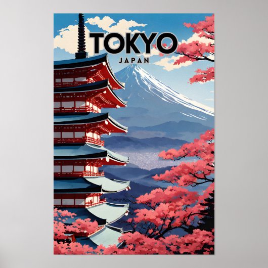 東京ジャパン懐かしい ポスター (正面)