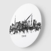 東京ジャパンBW ラージ壁時計 (傾斜)