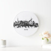 東京ジャパンBW ラージ壁時計 (ホーム)