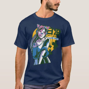東京ジャパ日本のン女子日本のマンガTシャツ Tシャツ