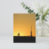 東京スカイツリーの眺め：江戸川リバーバンクはがき ポストカード (スタンド正面)