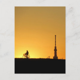 東京スカイツリーの眺め：江戸川リバーバンクはがき ポストカード