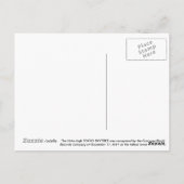 東京スカイツリー ポストカード (裏面)