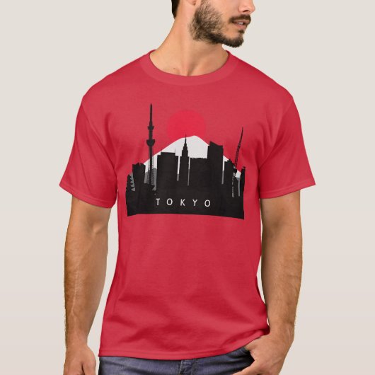 東京スカイラインのお土産ギフトに友達へ Tシャツ (正面)