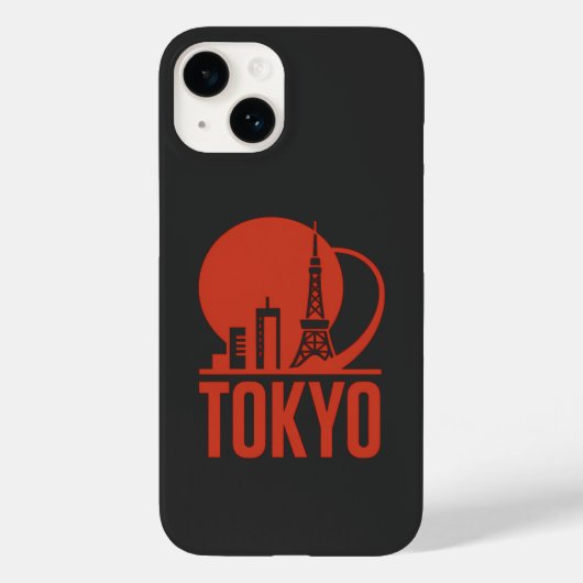 東京スカイラインサークルデザイン Case-Mate iPhoneケース (裏面)