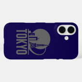 東京スカイラインサークルデザイン Case-Mate iPhoneケース (裏面 (横))
