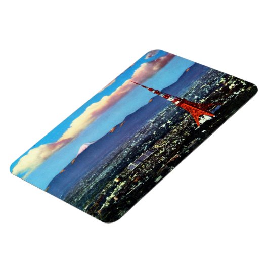 東京タワーと富士山(1960) マグネット (左側)