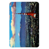 東京タワーと富士山(1960) マグネット (縦)