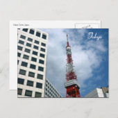 東京タワーの電話会社 ポストカード (正面/裏面)