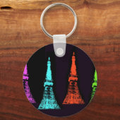 東京タワーコラージュ キーホルダー (正面)