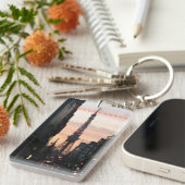 東京タワーサンライズ東京タワー日の出 キーホルダー (正面右)