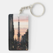 東京タワーサンライズ東京タワー日の出 キーホルダー (裏面)