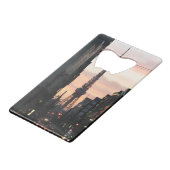 東京タワーサンライズ東京タワー日の出 クレジットカード栓抜き (正面アングル)