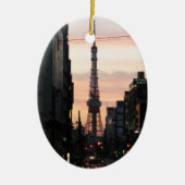 東京タワーサンライズ東京タワー日の出 セラミックオーナメント (正面)