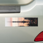 東京タワーサンライズ東京タワー日の出 バンパーステッカー (車上)