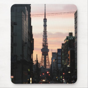 東京タワーサンライズ東京タワー日の出 マウスパッド