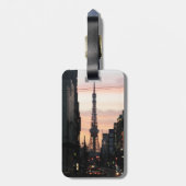 東京タワーサンライズ東京タワー日の出 ラゲッジタグ (裏面縦)